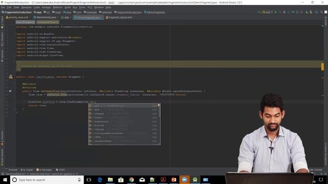 Android - Fragments Introduction смотреть онлайн
