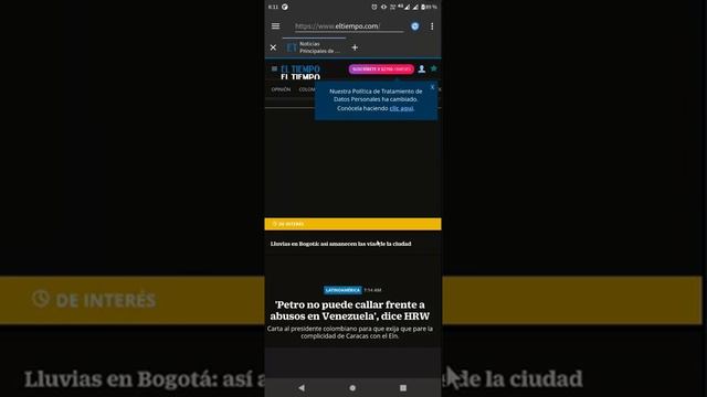 EL MEJOR NAVEGADOR LIVIANO PARA ANDROID, BLOQUEA PUBLICIDAD смотреть онлайн