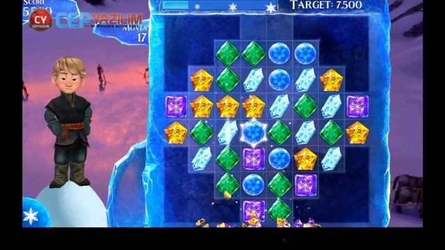 Frozen Free Fall (Disney) Android & iPhone / iPad GamePlay смотреть онлайн