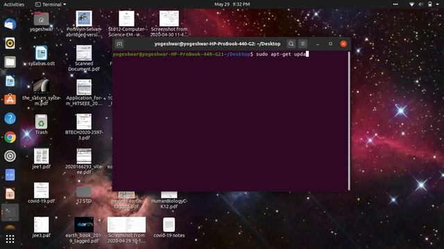 how to update ubuntu using terminals(simple tip) смотреть онлайн
