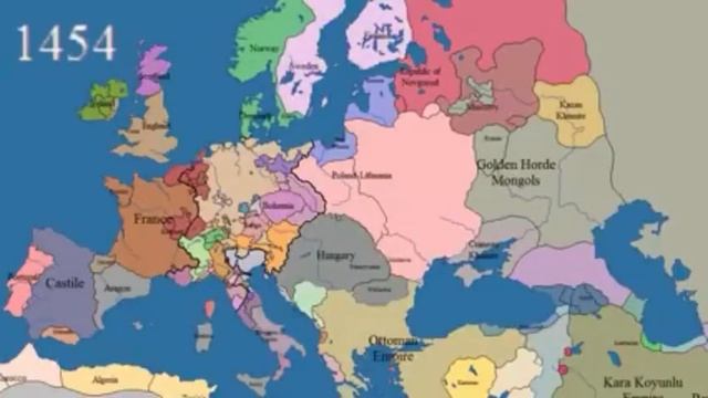 мир в период возникновения Казахского Ханства, тюрки и Ислам замещают монгольскую составную Орды смотреть онлайн
