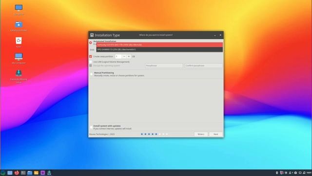 Mauna Linux 24 Sirius x86 64 instalacja [PL] смотреть онлайн