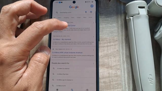 Install DJI Mimo di Android смотреть онлайн