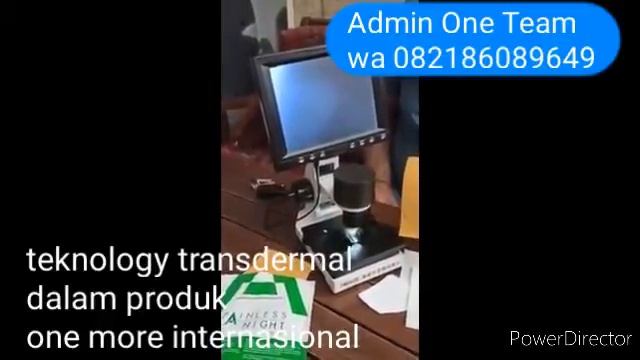 teknologi transdermal dalam produk one more dilihat pakai mikroskop.luar biasa... смотреть онлайн