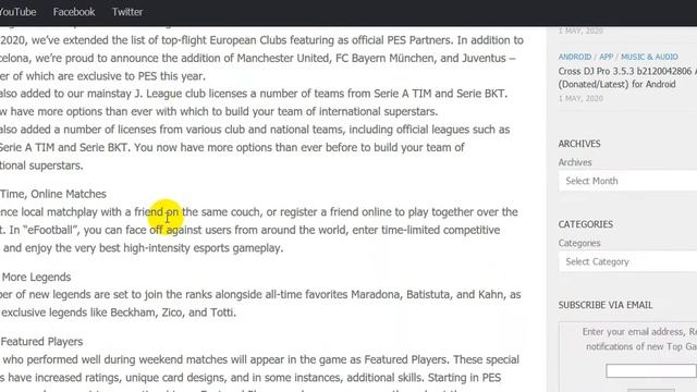 eFootball PES 2020 4.4.0 (Full) Apk + Data for Android смотреть онлайн