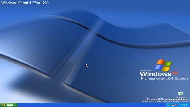 Windows XP Professional x64 Edition смотреть онлайн