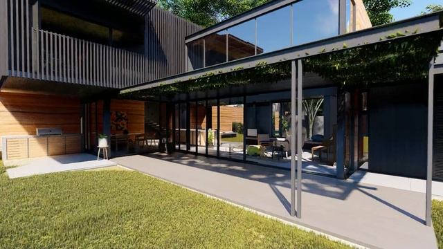 Goose Nest - A bespoke, family home, focused on connection to the garden and sustainability. смотреть онлайн