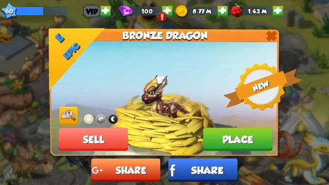 How to breed BRONZE dragon PALM & CHEERLEADER Dragon -Dragon Mania Legends (Android Gameplay) HD смотреть онлайн