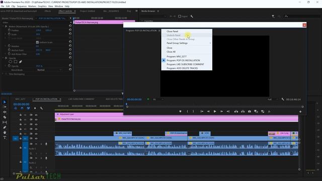 HOW TO DOCK / UNDOCK PANELS IN ADOBE PREMIERE PRO смотреть онлайн