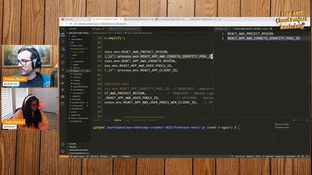 FREE AWS Cloud Project Bootcamp (Week 3) - Decentralized Authenication смотреть онлайн