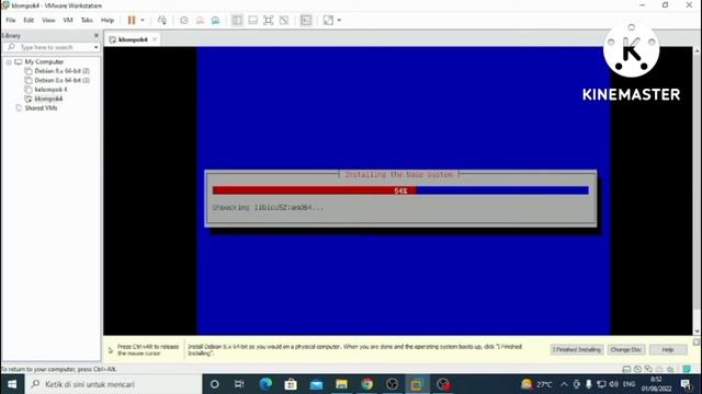 Tugas instal debian menggunakan vmware смотреть онлайн
