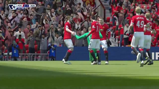 FIFA 15 - Goal keeper scores a GOAL ! смотреть онлайн