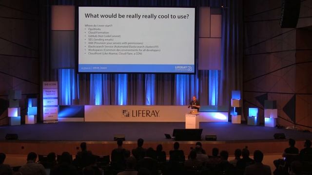 Liferay DEVCON 2016: Liferay In The Cloud, HA Architecture In AWS | Brett Swaim, Liferay