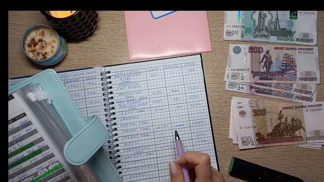 Распределение бюджета #7/ система конвертов/ распределяю аванс