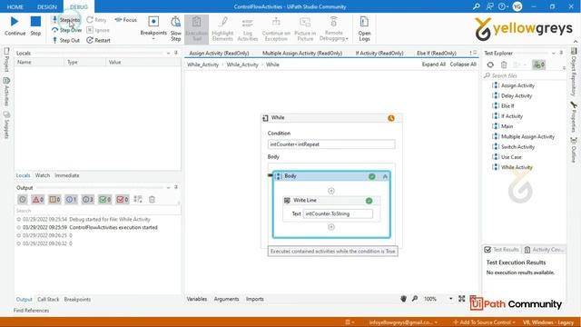 UiPath | While Activity | Live Zoom | தமிழில் | Yellowgreys - YouTube смотреть онлайн