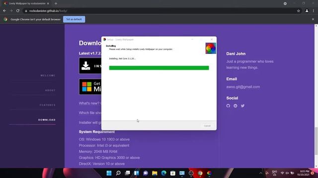 How to set a video as wallpaper in Windows 11 смотреть онлайн