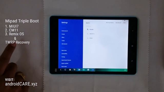 Xiaomi Mipad triple boot смотреть онлайн