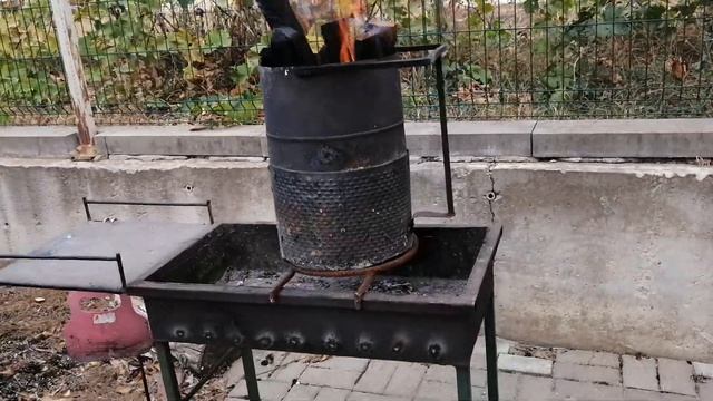 Субботний розжиг дров в стартере. #шашлык #food #барбекю #bbq #гриль #grill #kebab #shashlikrecipe смотреть онлайн