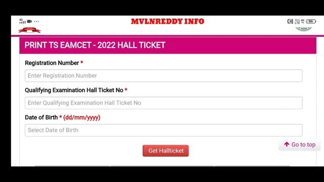 How to Download TS EAMCET 2022 Hall tickets in Telugu//Direct link to Download TS EAMCET Hallticket смотреть онлайн