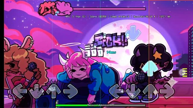 FNF Android Fever Town Update Throw It Back High Acc FC смотреть онлайн