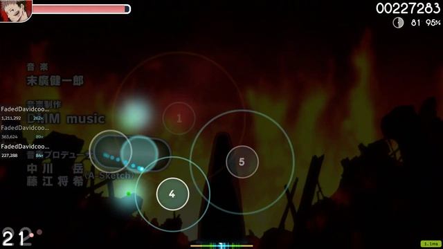 osu! Mrs. GREEN APPLE - anime Fire force смотреть онлайн