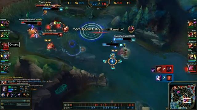 League of Legends - Diamond V Orianna insane Lee Sin's second Q dodge смотреть онлайн