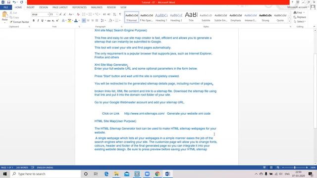 On Page Sitemap xml Tutorial - 07 | On Page Sitemap xml Tutorial | xml sitemap tutorial смотреть онлайн