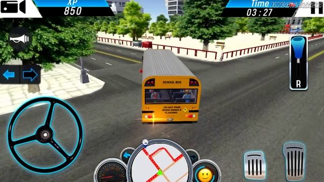 School Bus Transport Driver 2019 - Android GamePlay смотреть онлайн
