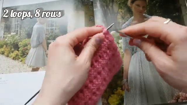 Самый простой способ связать горизонтальные буфы 💁♀️ knitting pattern. смотреть онлайн