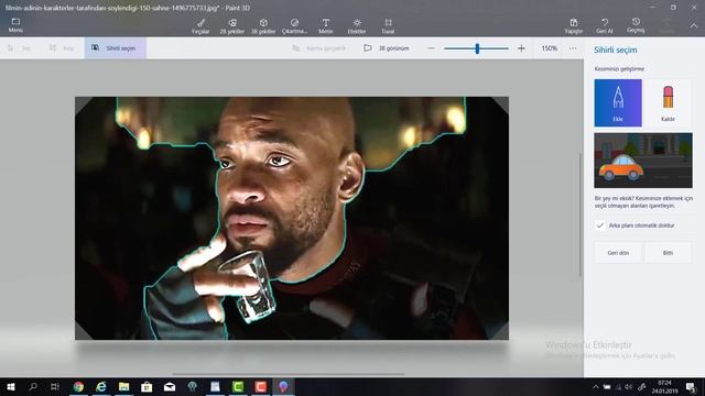 PAINT 3D SİHİRLİ SEÇİM YAPMAK смотреть онлайн