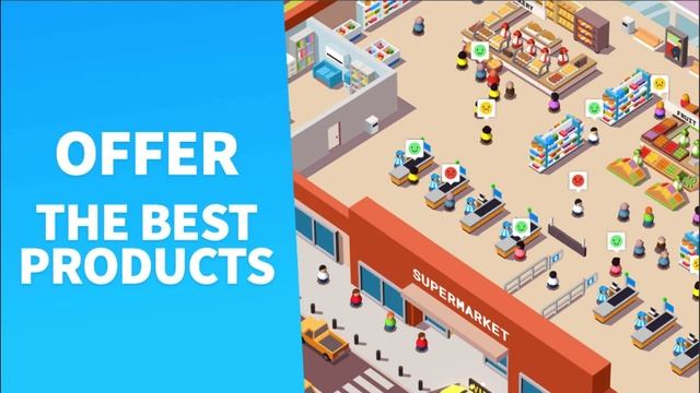Download idle supermarket tycoon mod apk latest version 2.4.1 for android смотреть онлайн