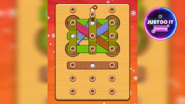 Level 57 Wood Nuts And Bolts Puzzle