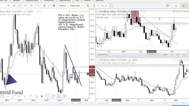 Анализ Soybean meal 19.07.2017 смотреть онлайн