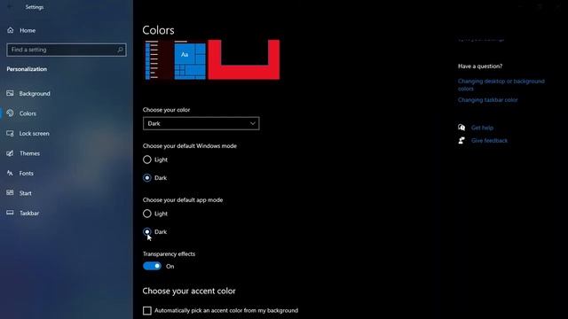 How to Enable Dark Mode in Windows 10 | Windows 10 Dark Mode смотреть онлайн