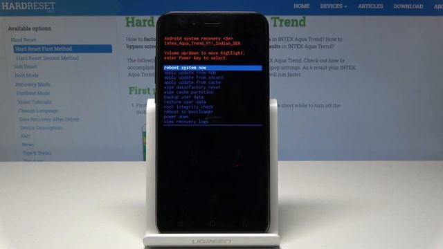 How to Wipe Cache Partition in INTEX Aqua Trend - Delete Cached Files смотреть онлайн