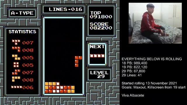 NES Tetris - My First 100k on the KILLSCREEN смотреть онлайн