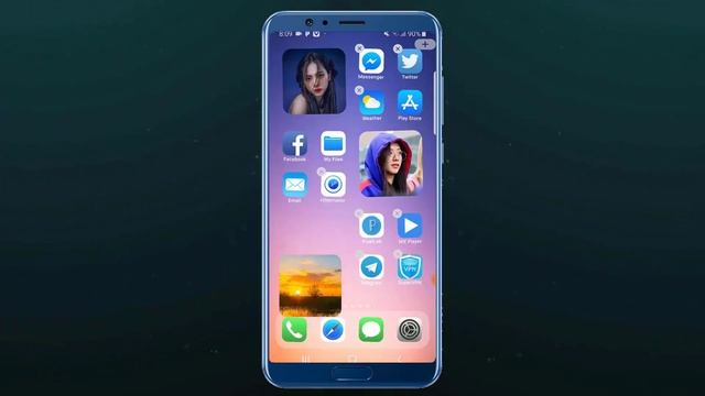 HOW TO INSTALL IOS 14 IN ANY ANDROID MOBILE IN 2021 ( NO ROOT ) | ANDROID INTO iPHONE | смотреть онлайн