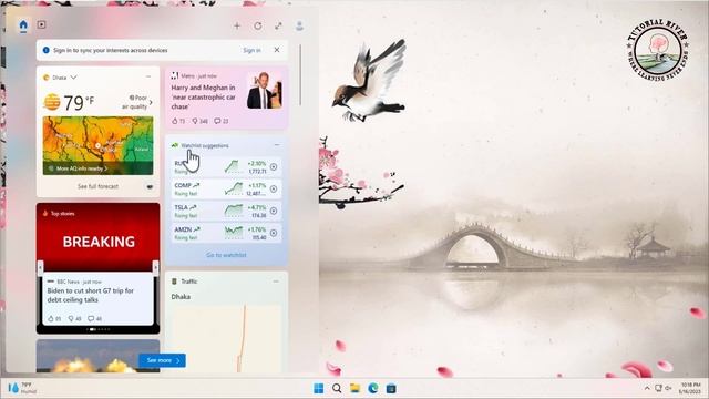 How to Enable new weather widget in windows 11 - 2024 смотреть онлайн