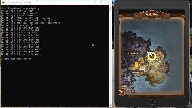 AFK Arena Bot for iOS & Android смотреть онлайн