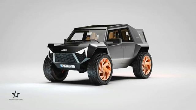 LEBX4 Cyber Design Concept смотреть онлайн