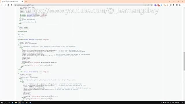 Lazarus Free Pascal - How to Encrypt & Decrypt String смотреть онлайн