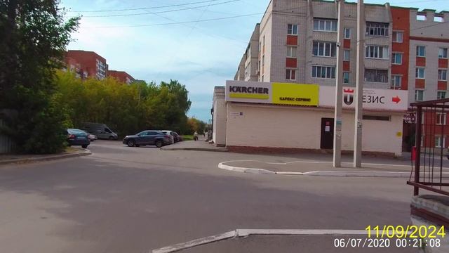 Свердлова улица в Йошкар-Ола сентябрь 2024 смотреть онлайн