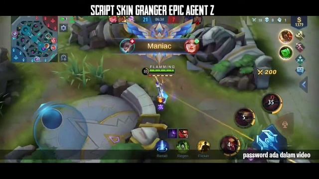 🔴LIVE!!! Script Skin Granger Agent Z Patch Bendetta