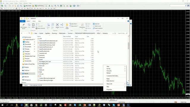Installing Indicators on MT4 MetaTrader 4 - How To смотреть онлайн