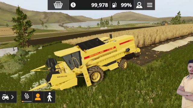 Farming Simulator 20 Game play 3x speed | Android Driving AD смотреть онлайн