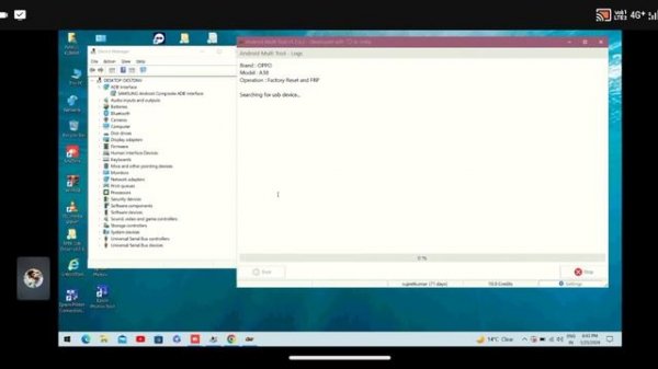 OPPO A38 CPH2579 PETTN FRP UNLOCK TOOL ANDROID MULTI TOOL ONE CLICK ALL MTK MODEL SUPPORT