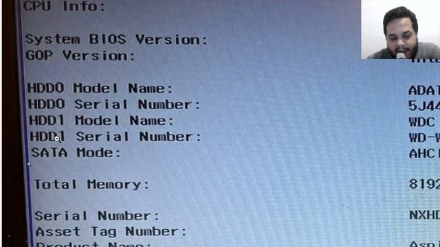 Como ver o HD ou SSD na Bios (InsydeH20 Setup Utility) (Acer) смотреть онлайн