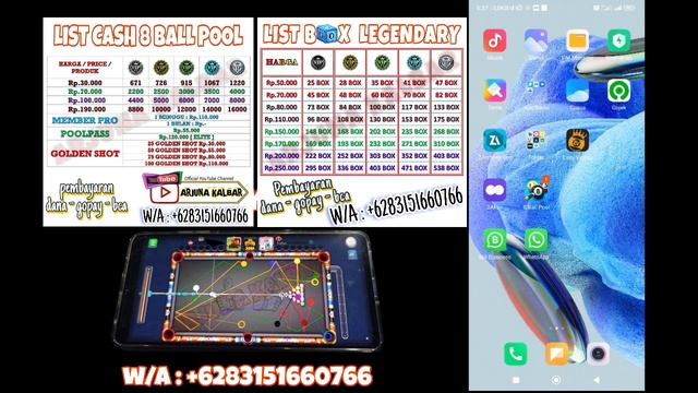 Cara Backup Data 8 Ball Pool Android 11,12,13 Full Tutorial