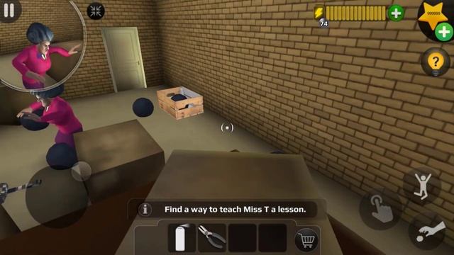 Scary Teacher 3D | MOD MENU | troll Miss T so funny (android, ios) part 1588 смотреть онлайн