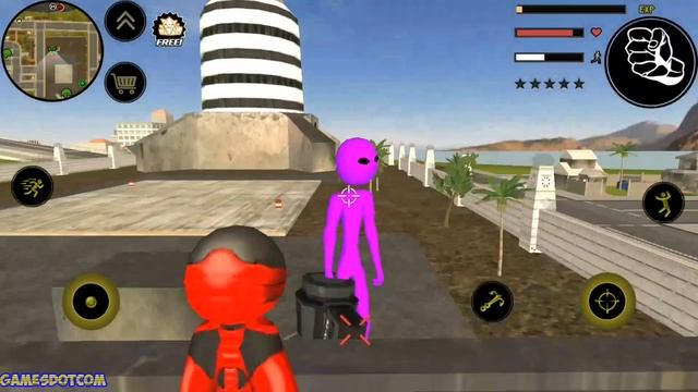 Stickman Rope Hero #The Big Mutant Stickman | by Naxeex LLC | Fun Android GamePlay HD смотреть онлайн